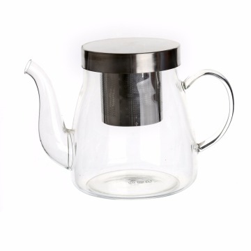 manufacturer china promotion gift OEM heat resistant glass teapot