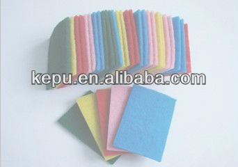 NEW ARRIVAL RED AND YELLOW BIG SOURCING PAD CLEANER