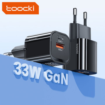 TOOCKI HOT 33W USB Caricatore USB Porta per Android, USB-C, iPhone
