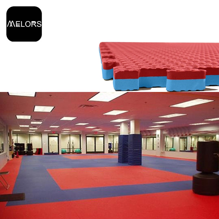 Matras Interlocking yang Dapat Dibalik EVA Taekwondo Floor Mat