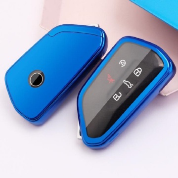 Soft TPU Car Remote Case Cover for Volkswagen Golf 8 200 280 TSI DSG