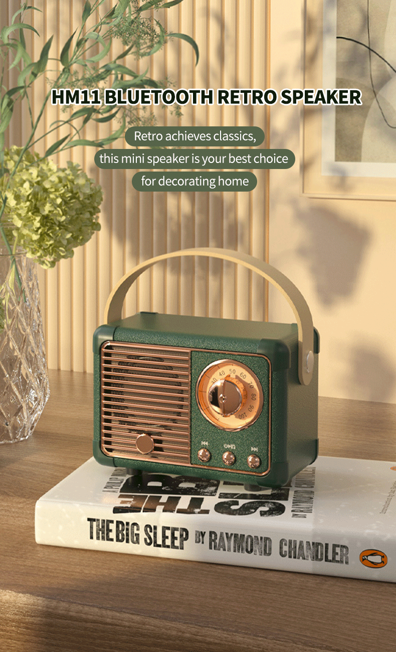 Hm 11 Mini Bluetooth Retro Speaker 1 Gif