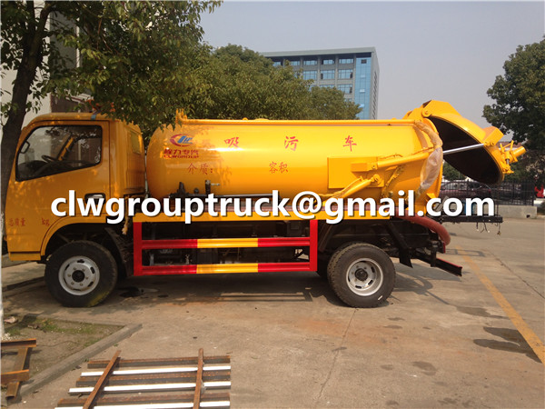 Vacuum Pump Sewage Tanker