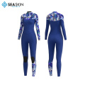 Seaskin kadınlar wetsuits çocuklar 3mm neopren tam takım elbise