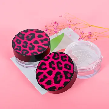 Hot sale Fancy Round Loose Powder Jar