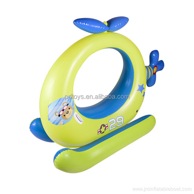 OEM child helicopter Inflatable Pool Float Inflatable Toys