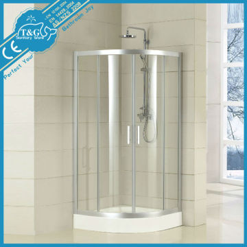 Round Free Standing Glass Shower Enclosure