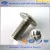 Stainless steel Philips mushroom head machine screw