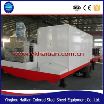 Arch Sheet Roll Forming Machine , Arch Structure Building Machine, Arch Steel Building Machine