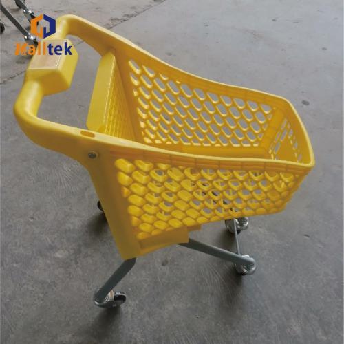 Supermarket Yellow Children Mini Shopping Trolley