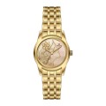 Beautiful Woman Pattern Casual Steel Quartz Ladies Watch