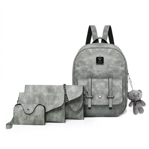 Moda design bonito mochila ombro duplo para menina