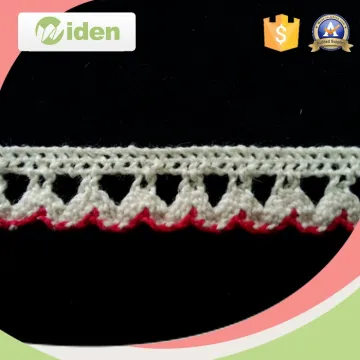 Chinashow Crochet Zigzag Lace for Towels