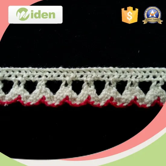 Custom made embroidered cotton lace