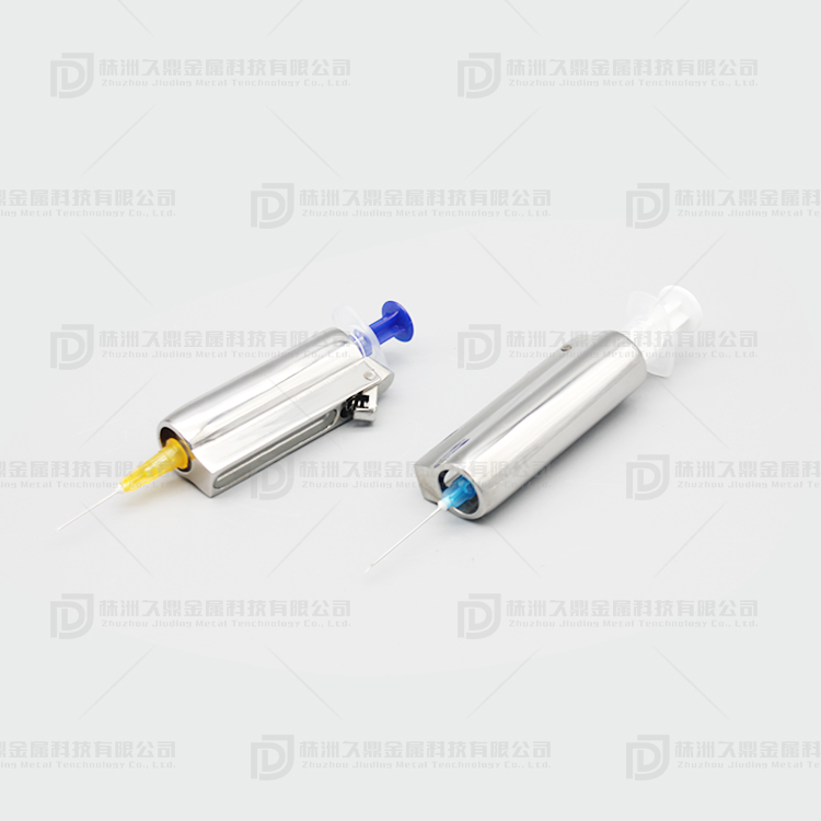 Wolfraamlegeringspuitschild voor nucleaire medische Tungsten alloy syringe shield for nuclear medical