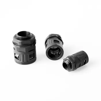 Straight Connector for Nylon corrugated Conduit PG9-AD13.0