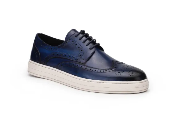 Men Sneakers Running Sports Shoe Casual Leather Shoes