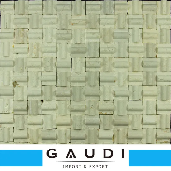 Low price white 25x25mm free stone kitchen mosaic patterns