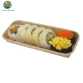Kraftpapier Salat Einweg -Food -Karton -Picknickpackaging