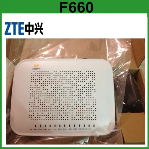 Zte Zxhn F660 Gpon Onu Wifi Modem With Bridge/route Mode Function, High Quality Zte Zxhn F660