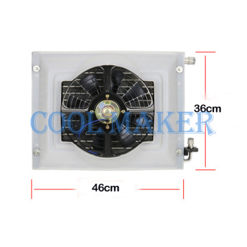 Universal Air Conditioner Radiator Cooling Fan Condenser Assembly Parts for Refitted Trucks