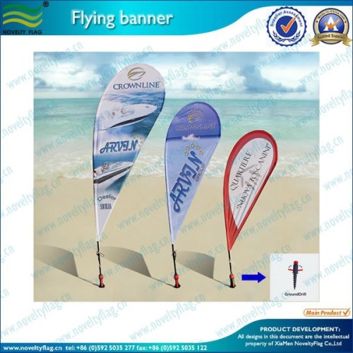 beach flag banner best selling in europe and usa