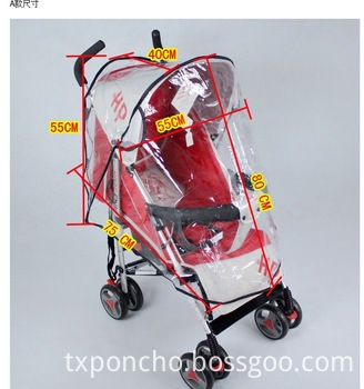 Transparent Baby Infant Safety Seat Cover