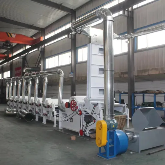 Old Clothes Waste Crushing and Recycling Machine