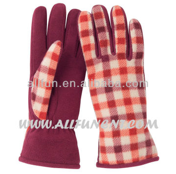 Print Polar Fleece Gloves