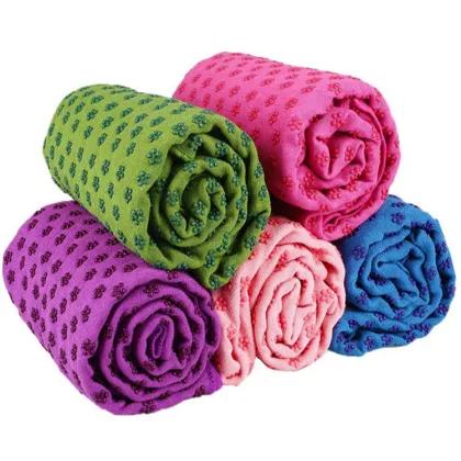Eco-friendly non-slip yoga mat microfiber yoga towel
