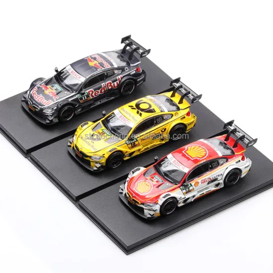 1:43 Scale M4 Racing Dicast Model Cars - Acrylic Box Display Shelf and Simulation Decor