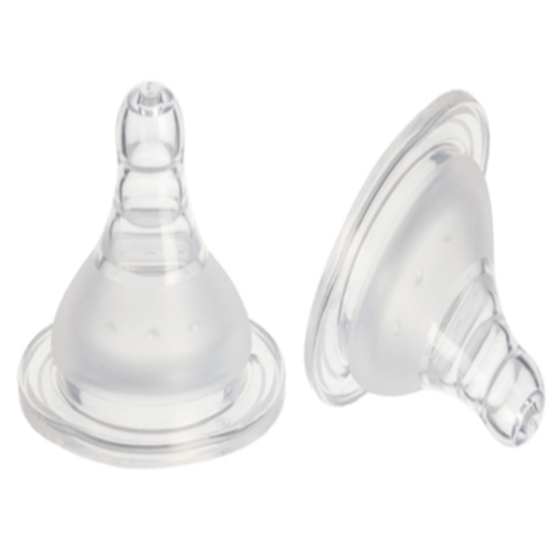 Tétine de lait en silicone pour bébé large M