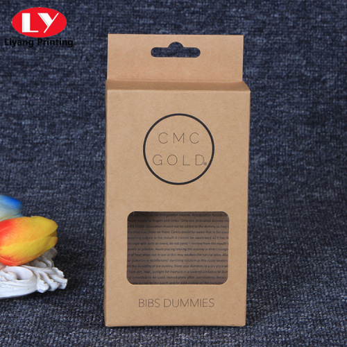 Customized Display PVC Plastic Window Packaging Hanging Box