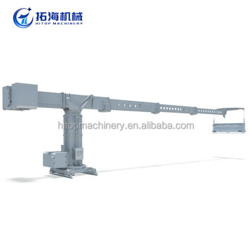 Roof Track BMU Building Maintenance System for Glass Cleaning and Facade Maintenance