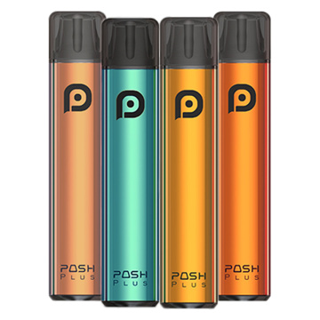 Múltiples sabores 1500 bocanadas de vape posh más xl