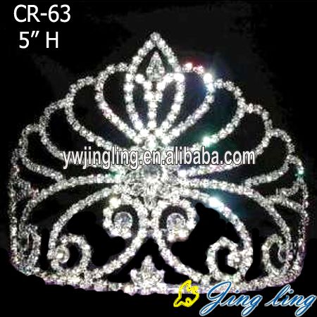 Rhinestone Crowns Crystal Tiaras Cheap CR-63