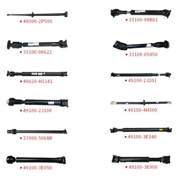 Ssangyong Vehicle Drive Shaft and Propeller Shaft Catalog