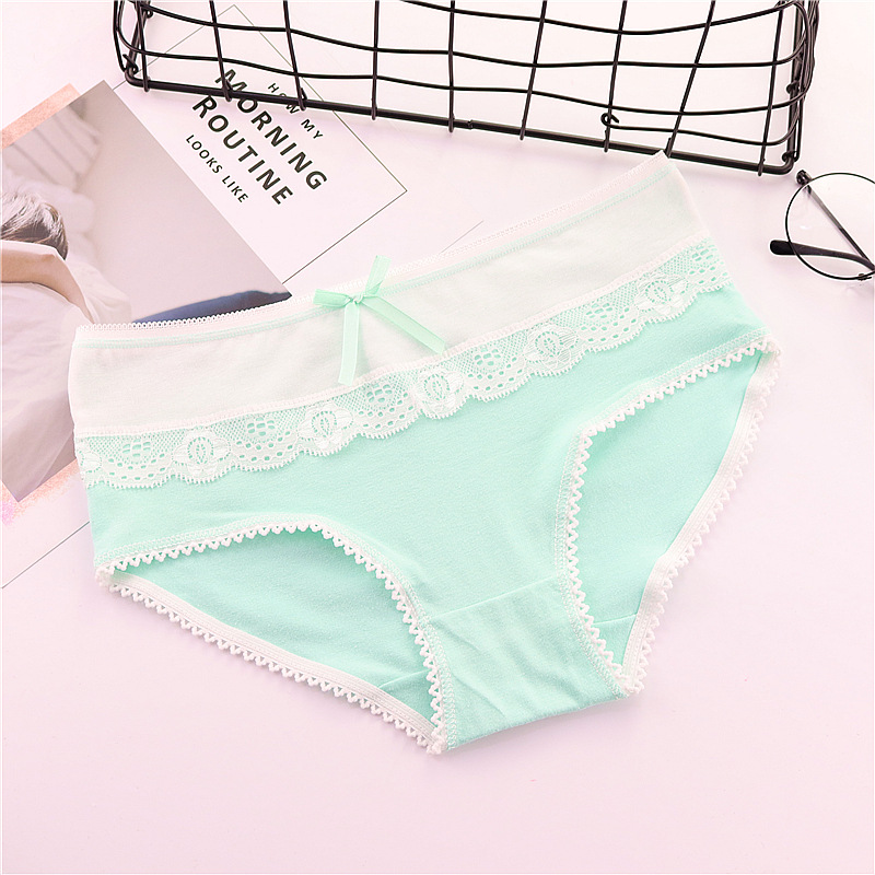 4pcs/Lot Girls Panties Lace Girl Underwear Children Cotton Lingerie Underpant Teens 8-16 Years