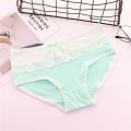 4pcs/Lot Girls Panties Lace Girl Underwear Children Cotton Lingerie Underpant Teens 8-16 Years