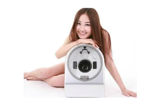 Magic Mirror System Skin Analyzer Magnifier Machine With 8 Inch Touch Screen