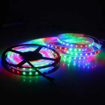 RGBIC LED WS2812B Waterproof Awalable SMD 5050 Pixel Light Strip