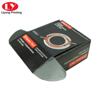 black corrugated Cardboard Box for Auto Parts