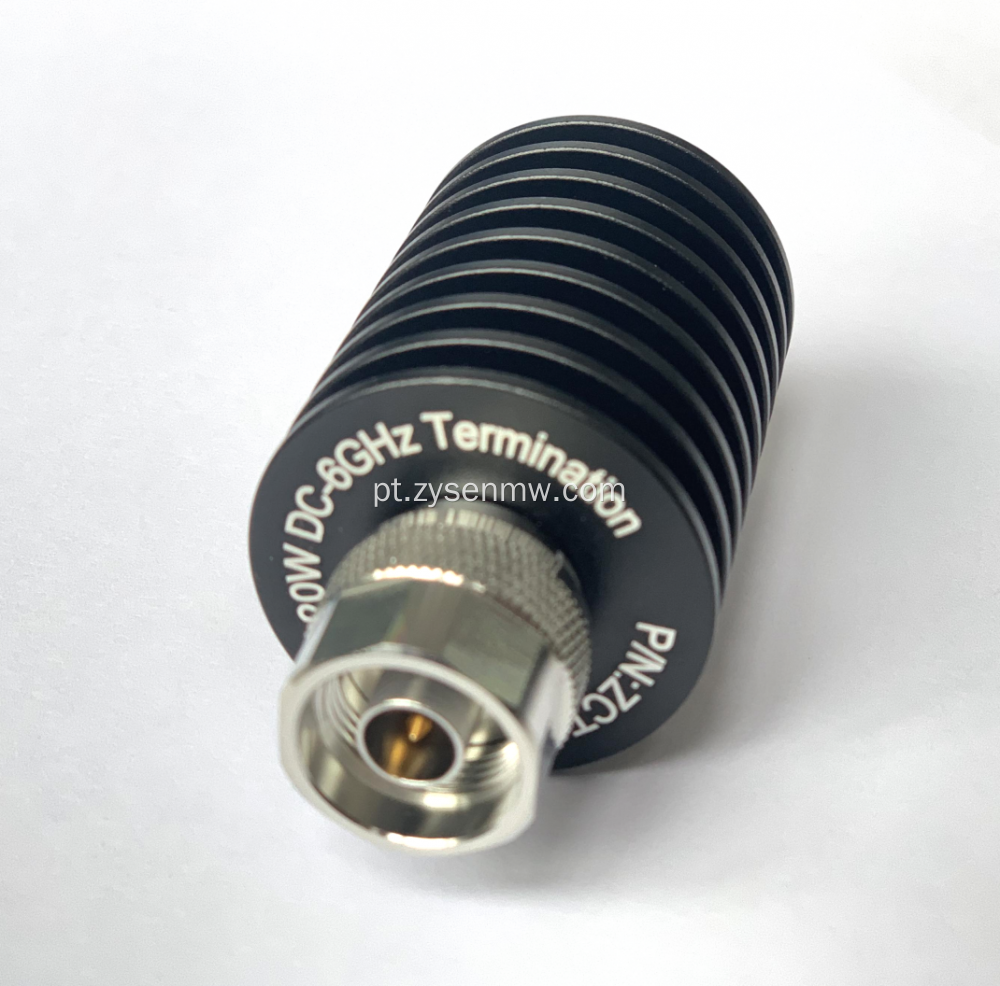 20W N Tipo 18GHz Terminação Coaxial