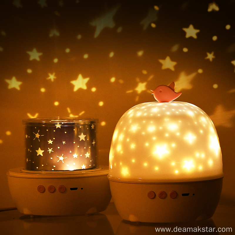 Sky Starry Projection Lamp with Bluetooth Speaker