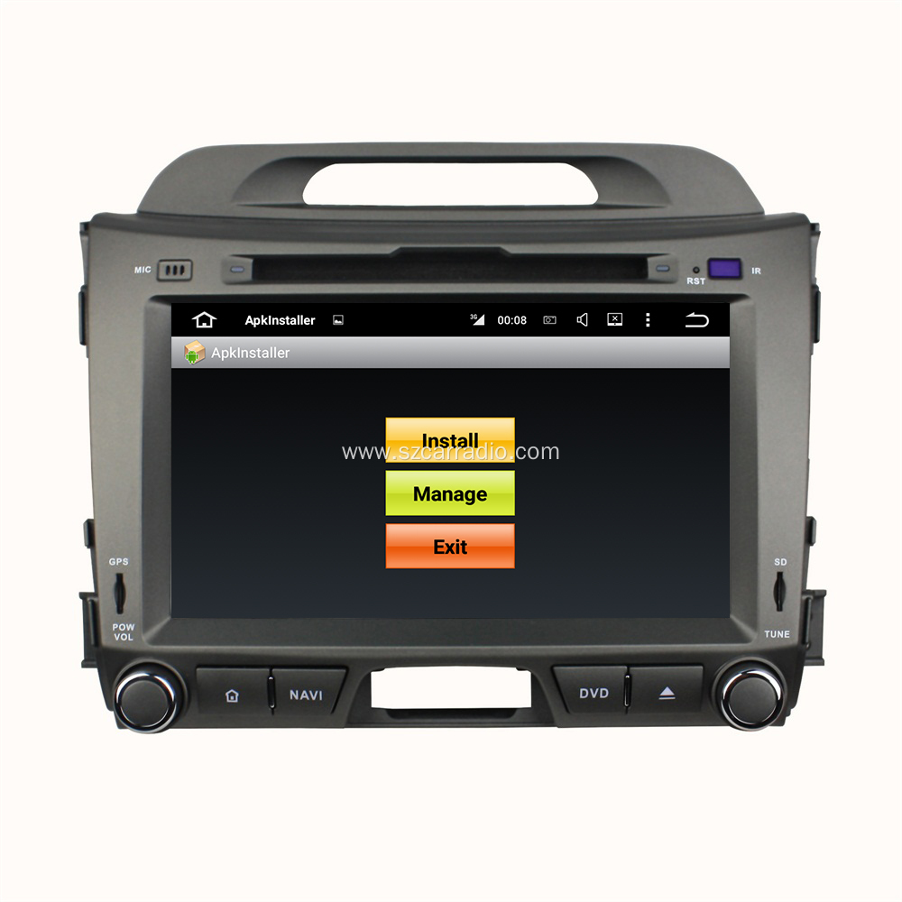 2010-2013 Kia Sportage Android 7.1.1 Aftermarket Radio