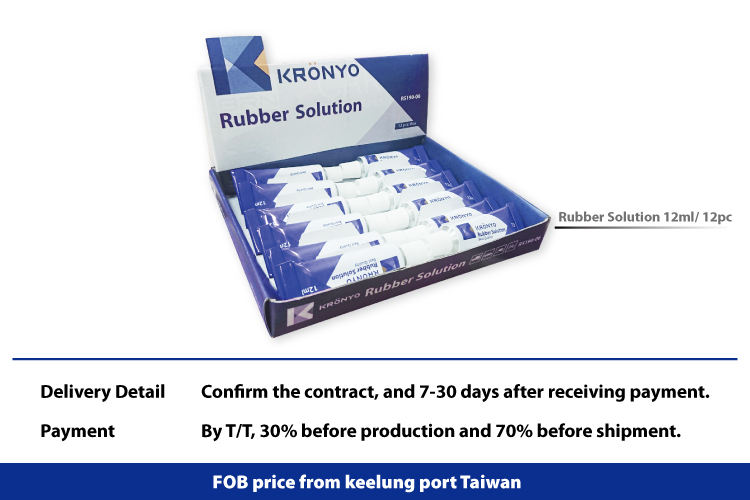 Rubber Solution 12ml for Solution vulcanizing