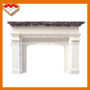 various marble corner composite stone fireplaces