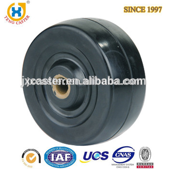 2 inch black rubber ball chair caster ,80mm wheel