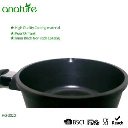 Die Casting Black Nonstick Kitchen Sauce Pan