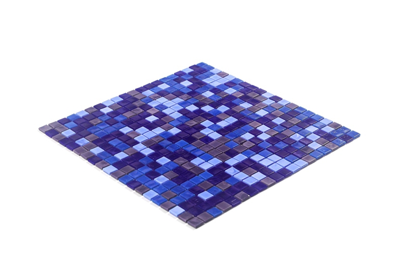 Small classic glass mosaic art tiles
